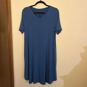 T shirt dress with pockets